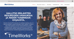 Desktop Screenshot of mercantus.fi